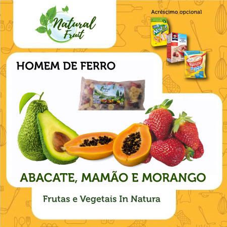 naturalfruit homem ferro